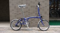 英国　BROMPTON 　MID ハンドル　EXPLORE　（M6L）　ピカデリーブルー