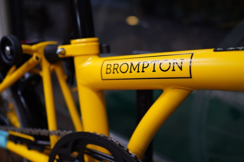 画像2: 英国　BROMPTON 　バンブルビーイエロー　LOW ハンドル　6速（S6L）キズ値引きあり